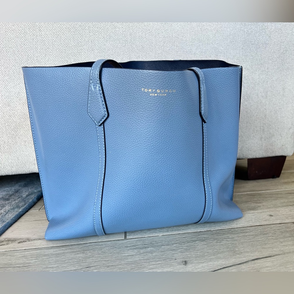 Tory Burch Perry triple compartment tote - Bluewood
